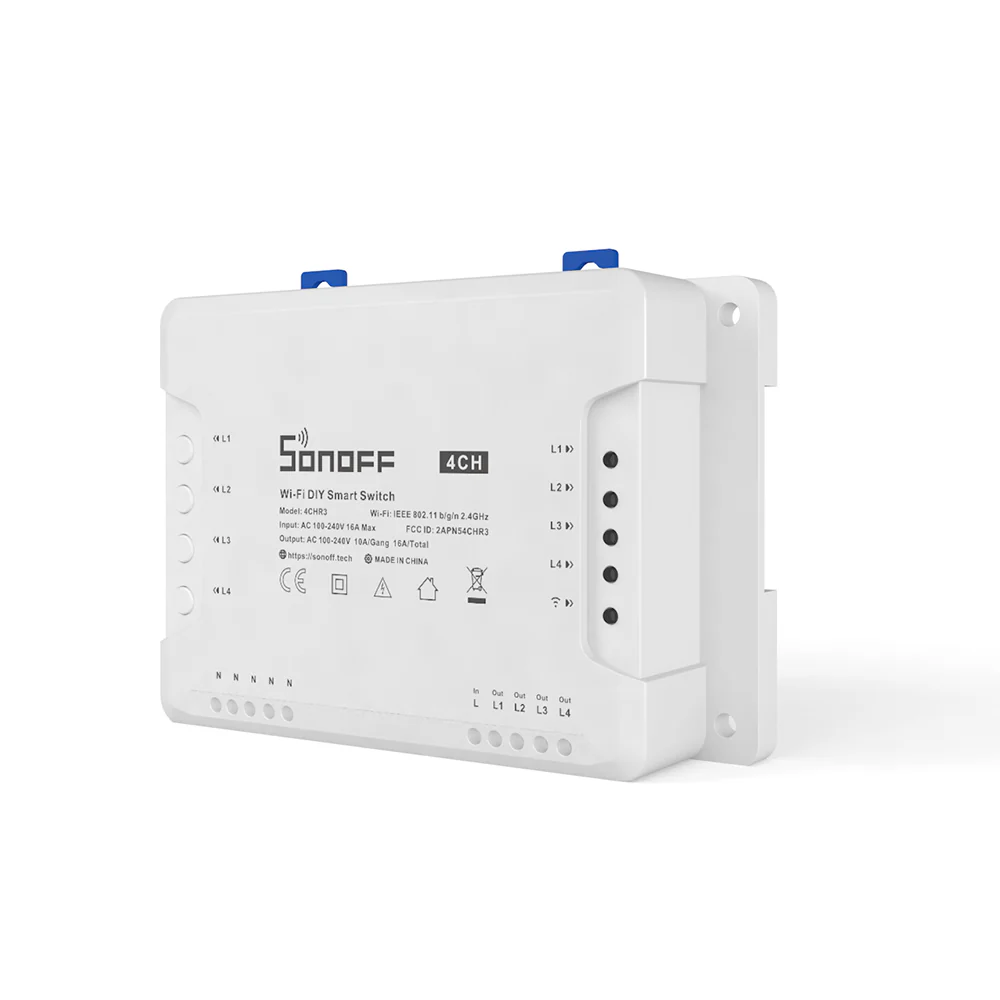 SONOFF 4CHR3 & 4CHPROR3 4-gang Wi-Fi Smart Switch with RF Control - Image 10
