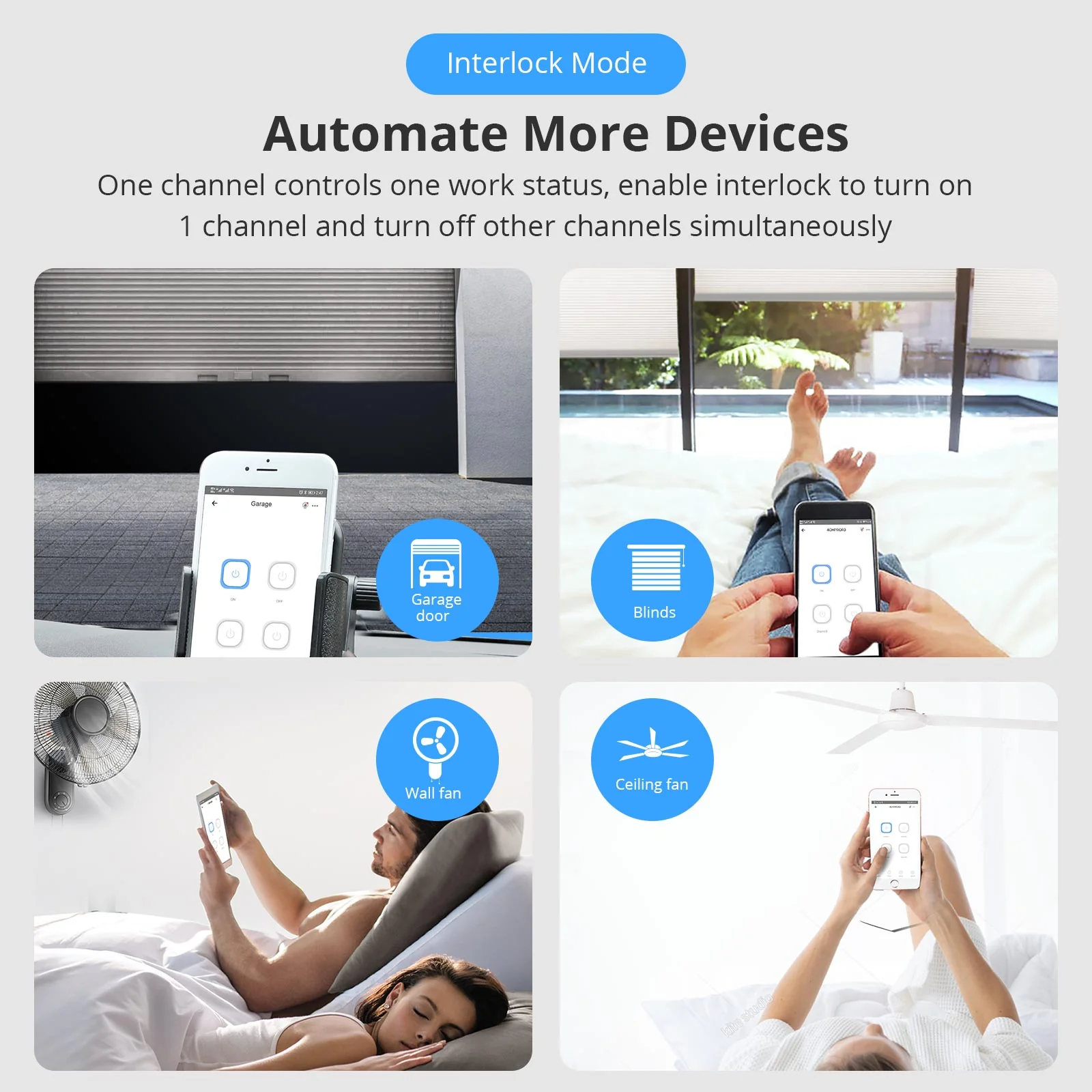 SONOFF 4CHR3 & 4CHPROR3 4-gang Wi-Fi Smart Switch with RF Control - Image 3