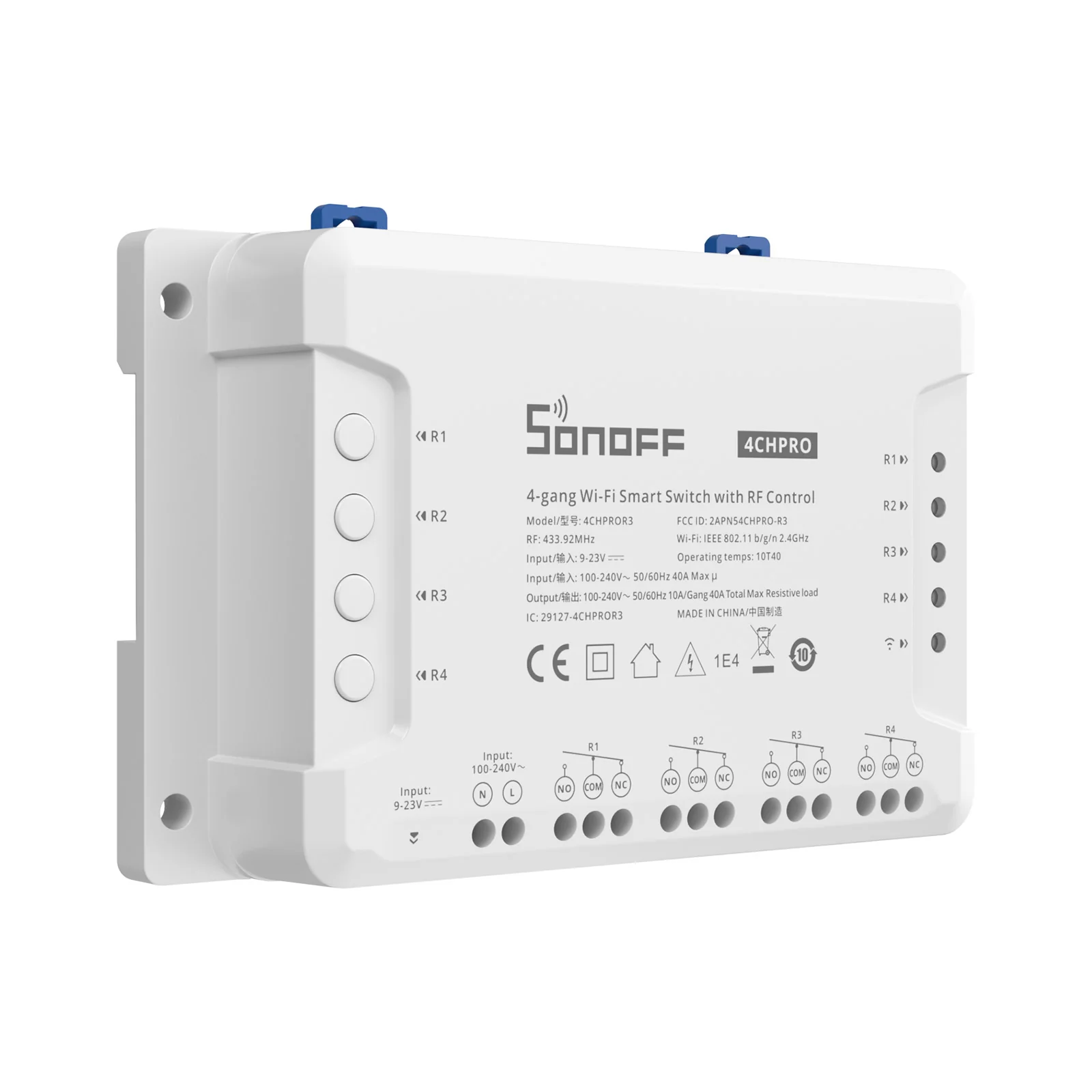 SONOFF 4CHR3 & 4CHPROR3 4-gang Wi-Fi Smart Switch with RF Control - Image 9