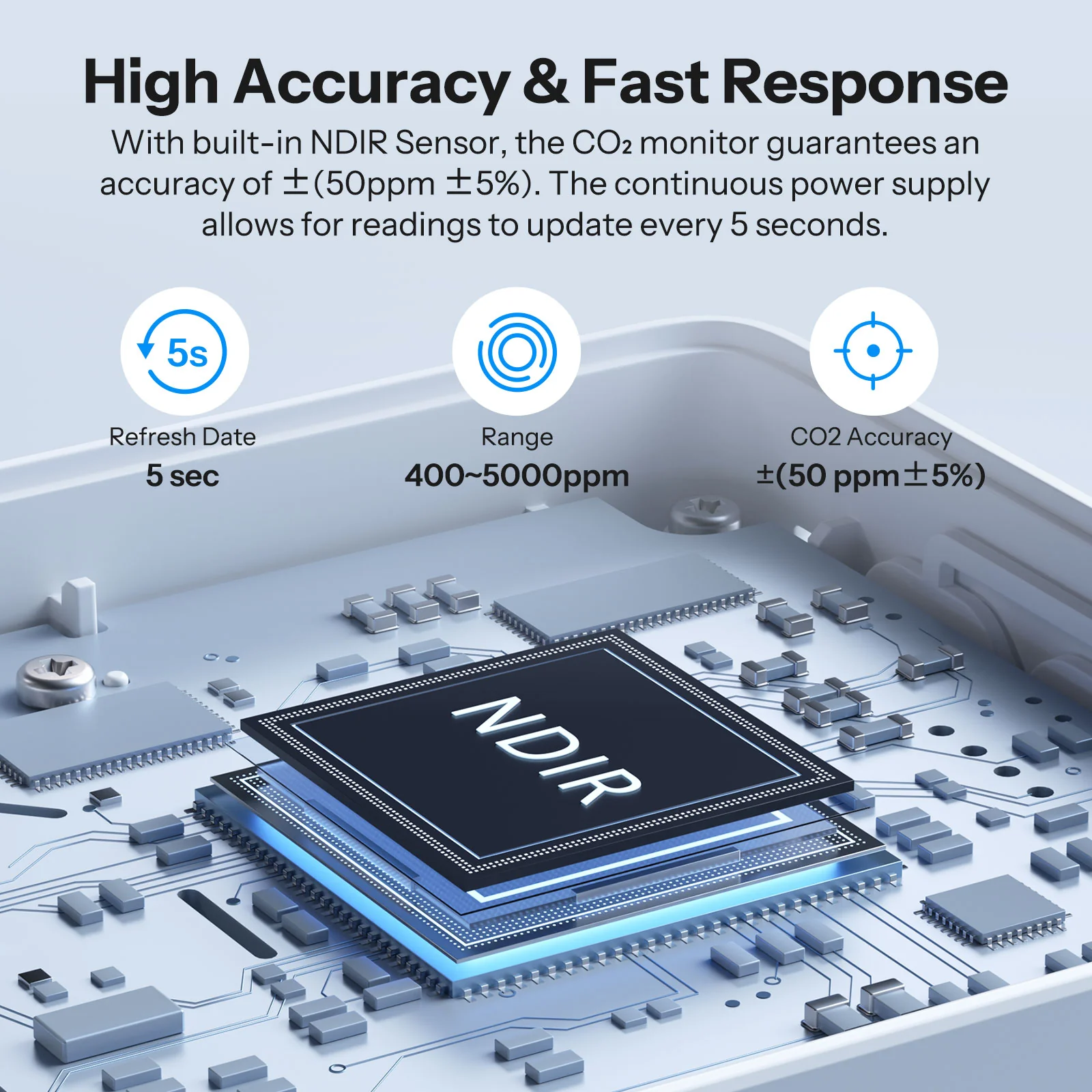SONOFF AirGuard CO2  Matter Over Wi-Fi Air Quality Monitor | SAWF-08P - Image 5
