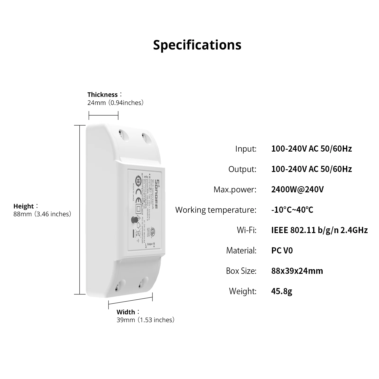 SONOFF BASICR4 Wi-Fi Smart Switch - Image 13