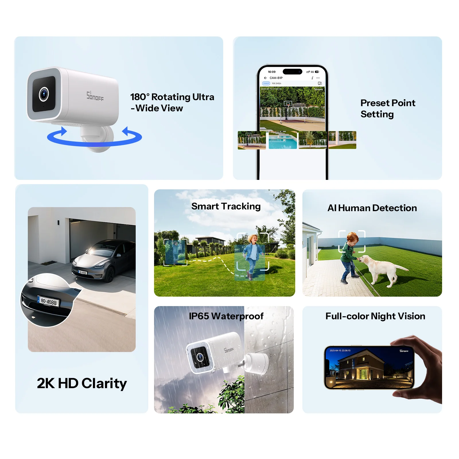 SONOFF CAM Outdoor Smart  Security Camera | CAM-B1P - Image 7