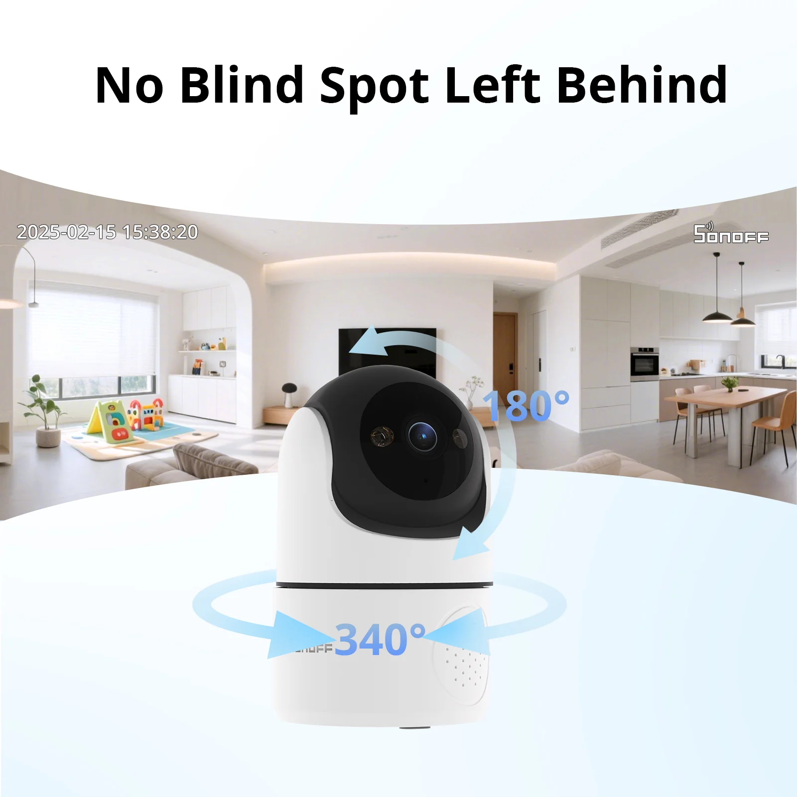 SONOFF CAM Pan-Tilt 2 Smart Indoor Home Security Camera | CAM-PT2 - Image 3