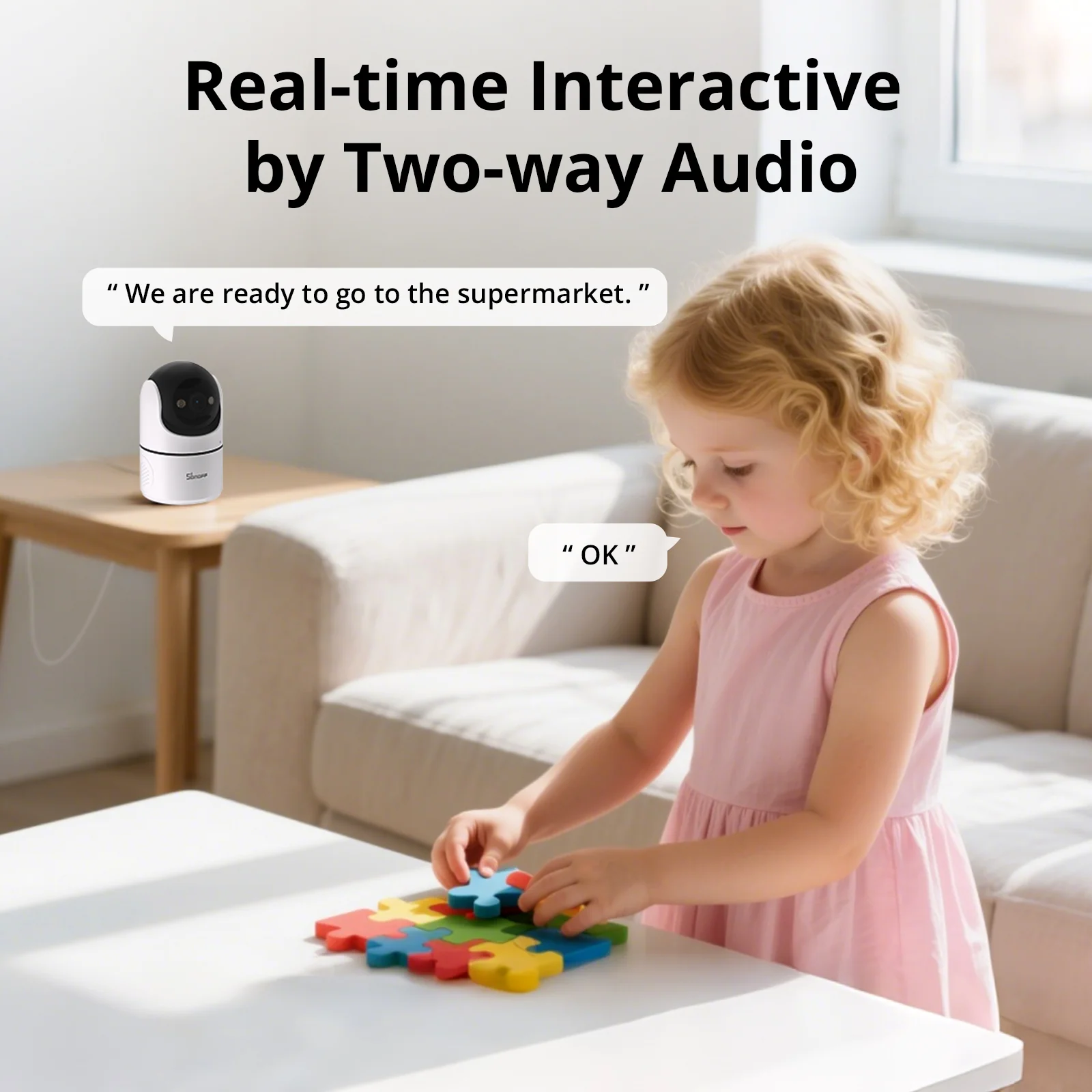SONOFF CAM Pan-Tilt 2 Smart Indoor Home Security Camera | CAM-PT2 - Image 5