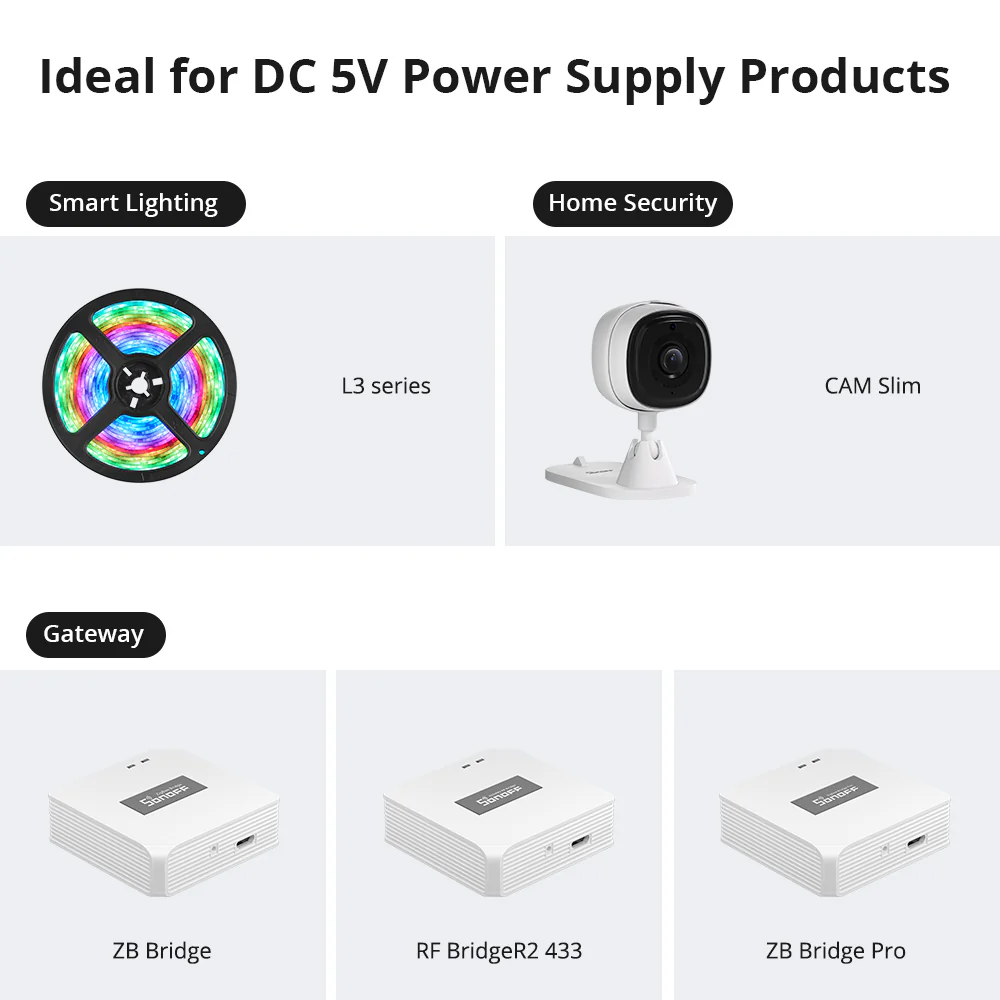 SONOFF DC 5V/2A Adapter - Image 4