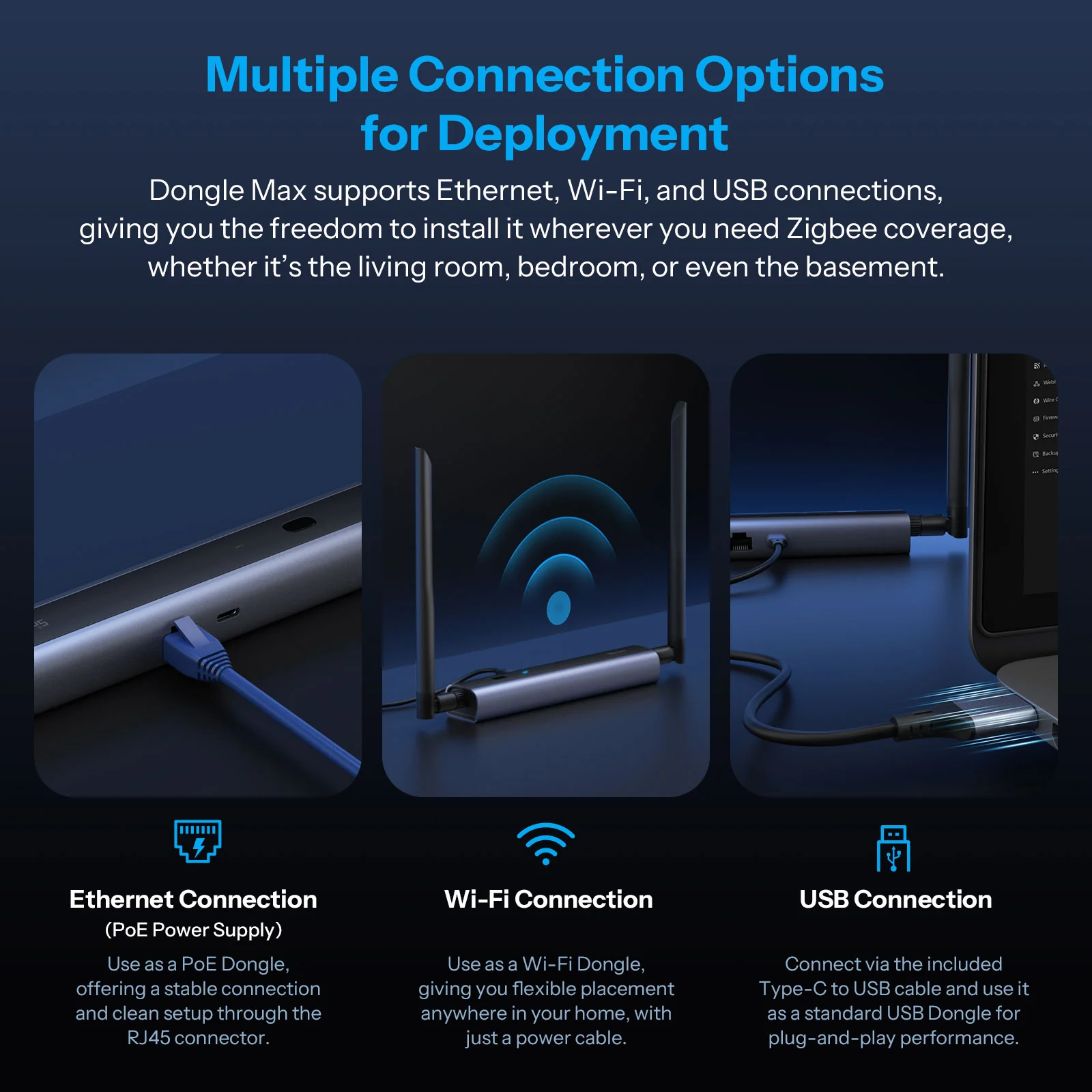 SONOFF Dongle Max Zigbee/Thread PoE Dongle | Dongle-M - Image 7