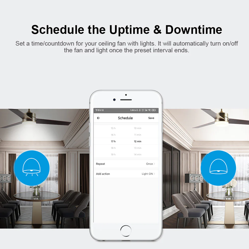 SONOFF iFan04: Wi-Fi Ceiling Fan And Light Controller - Image 6