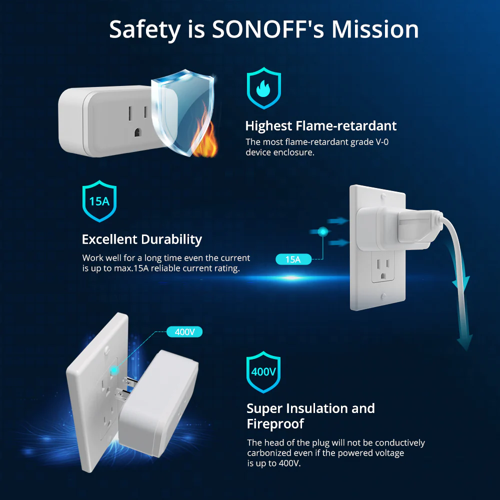 SONOFF iPlug Series Wi-Fi Smart Plug – S40 & S40 Lite - Image 9