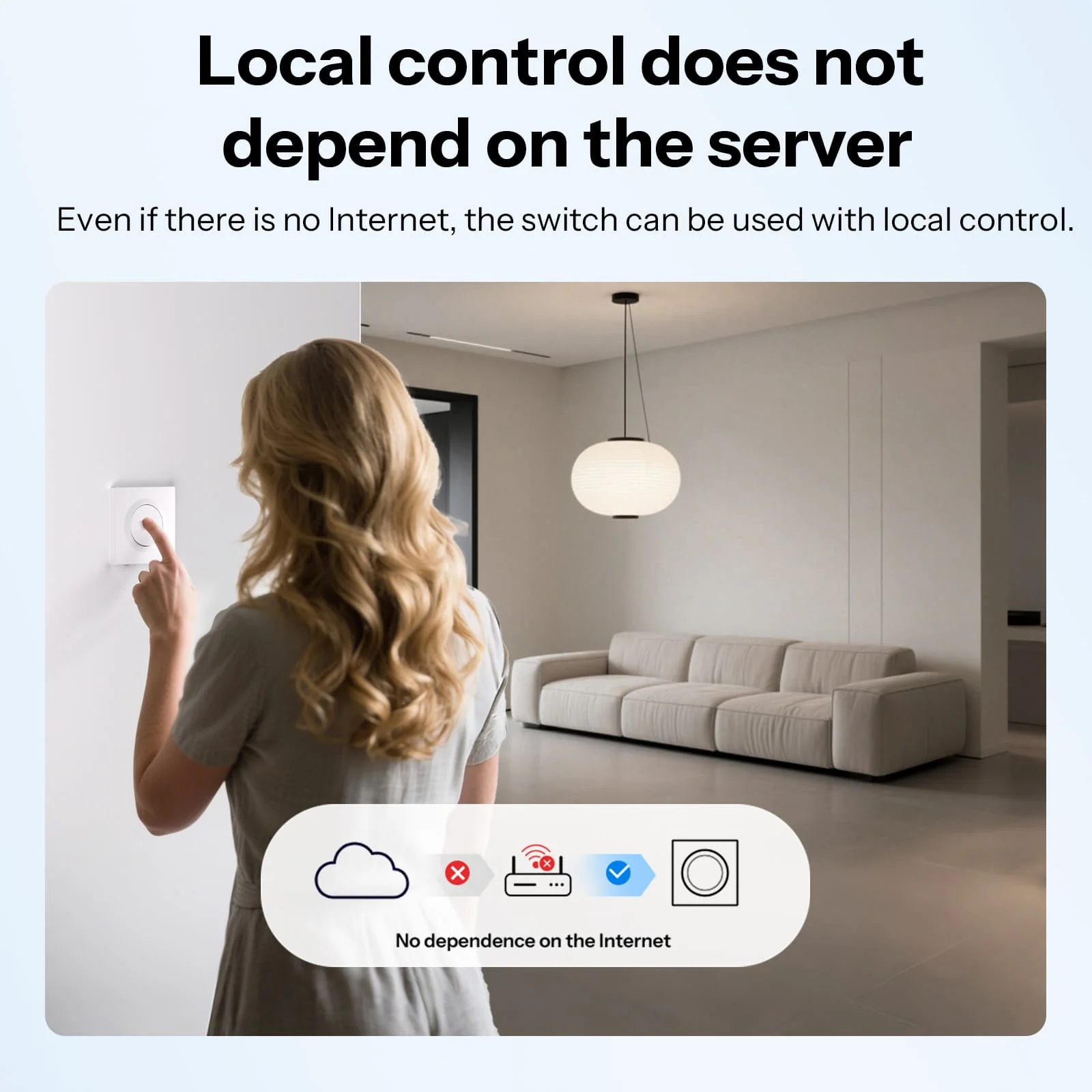 SONOFF Fusion Series Orb-MW1 Matter Over WiFi Smart Wall Switch | MINIR4M-E - Image 3
