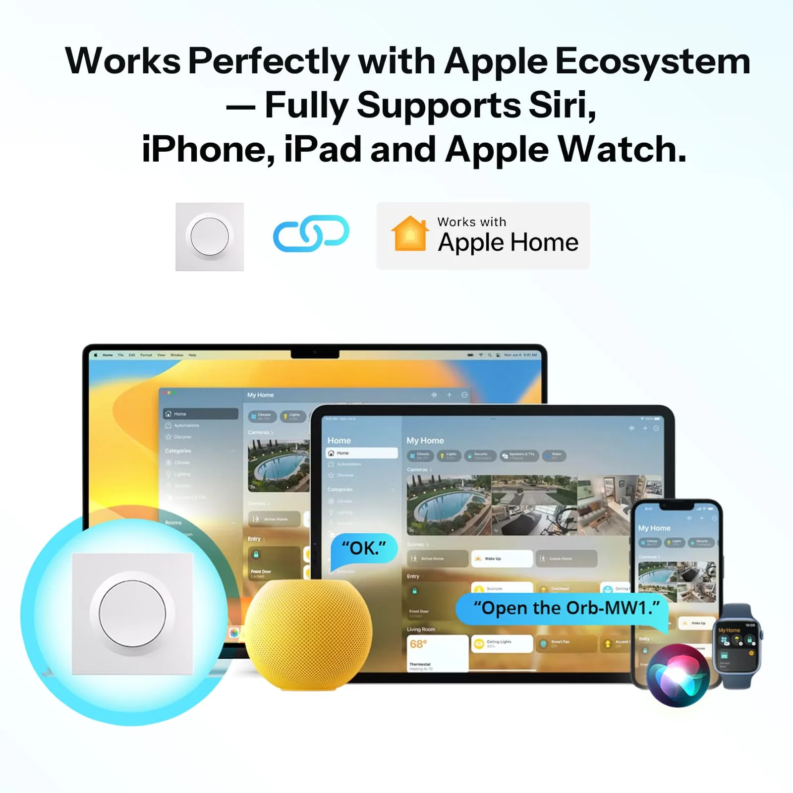 SONOFF Fusion Series Orb-MW1 Matter Over WiFi Smart Wall Switch | MINIR4M-E - Image 4