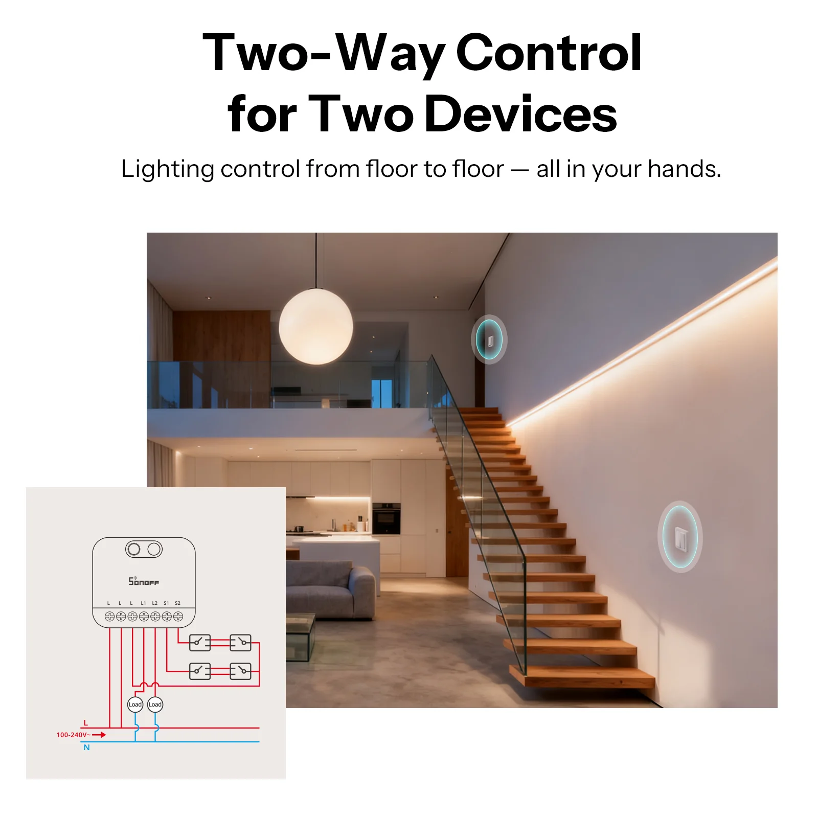 SONOFF MINI DUO-L 2-Gang Zigbee Smart Switch | MINI-ZB2GS-L - Image 6