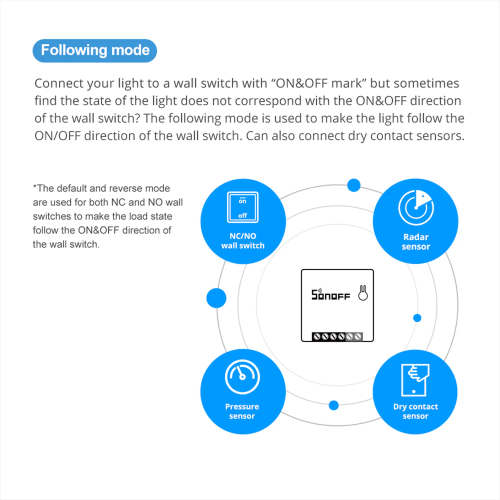 SONOFF MINIR2 – Two Way Smart Switch - Image 3