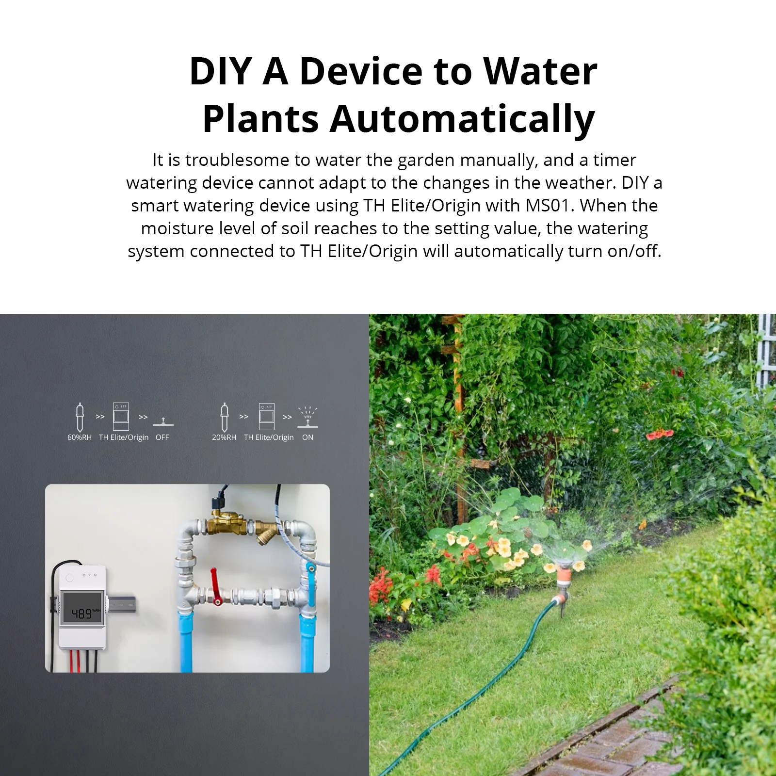 SONOFF MS01- Smart Soil Moisture Sensor with RJ9 Adapter - Image 3