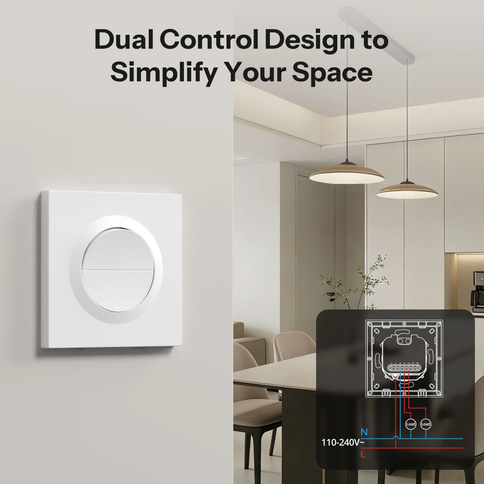 SONOFF Orb-ZBW2 Zigbee Double Smart Wall Switch | MINI-ZB2GS-E - Image 6