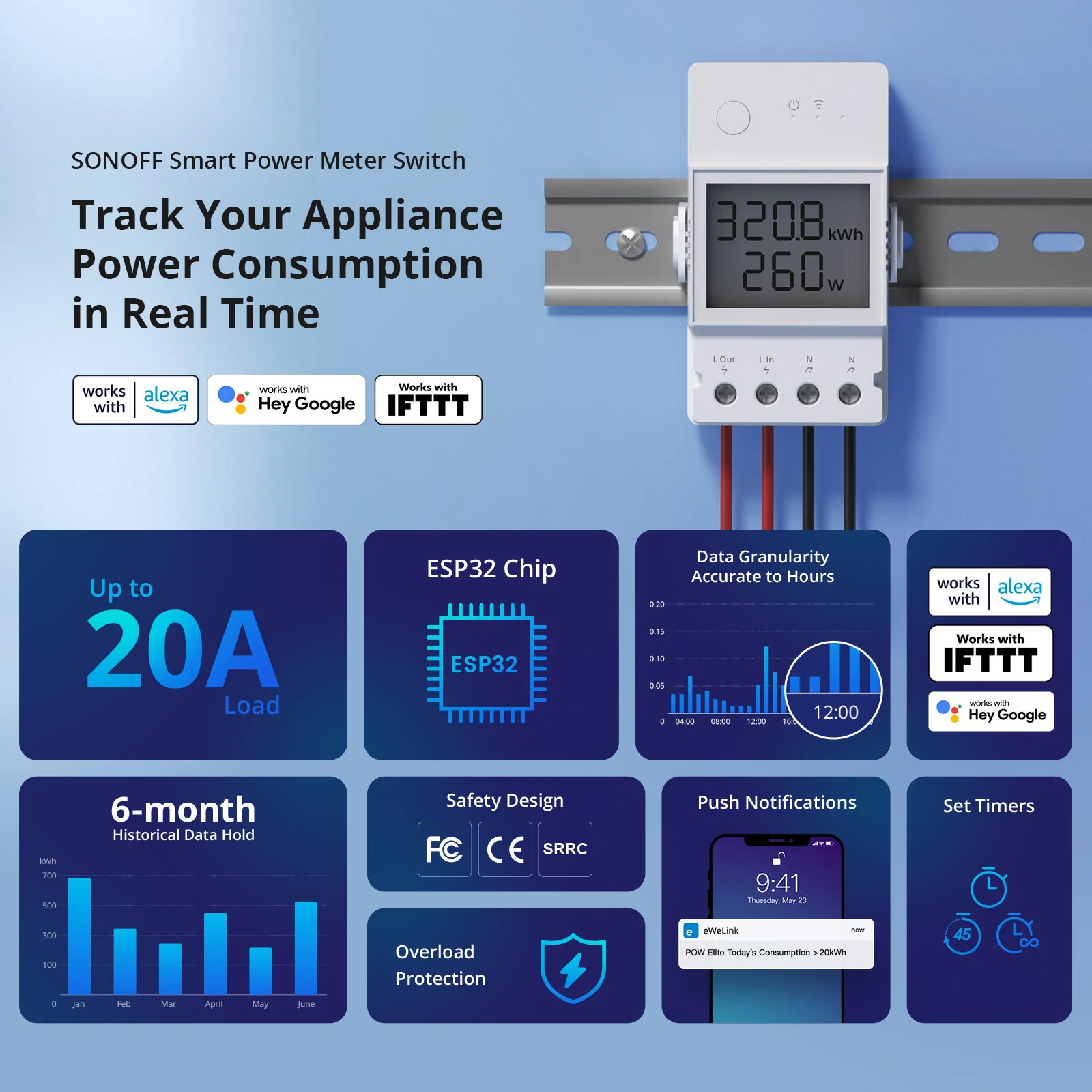 SONOFF POW Elite Smart Power Meter Switch | POWR316D/POWR320D - Image 6