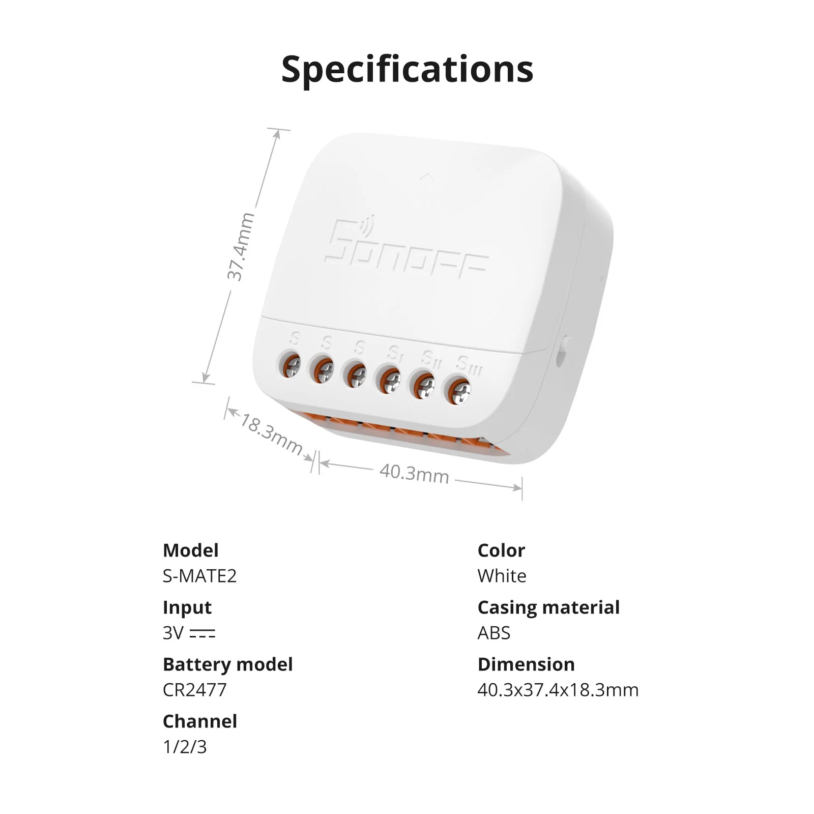 SONOFF S-MATE Extreme Switch Mate | S-MATE2 - Image 11