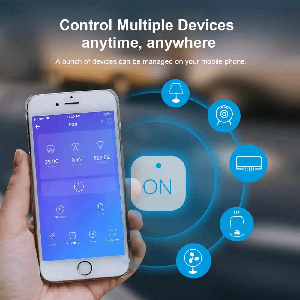 SONOFF S31/S31 LITE – WiFi Smart Plug with Energy Monitoring US Type - Image 4