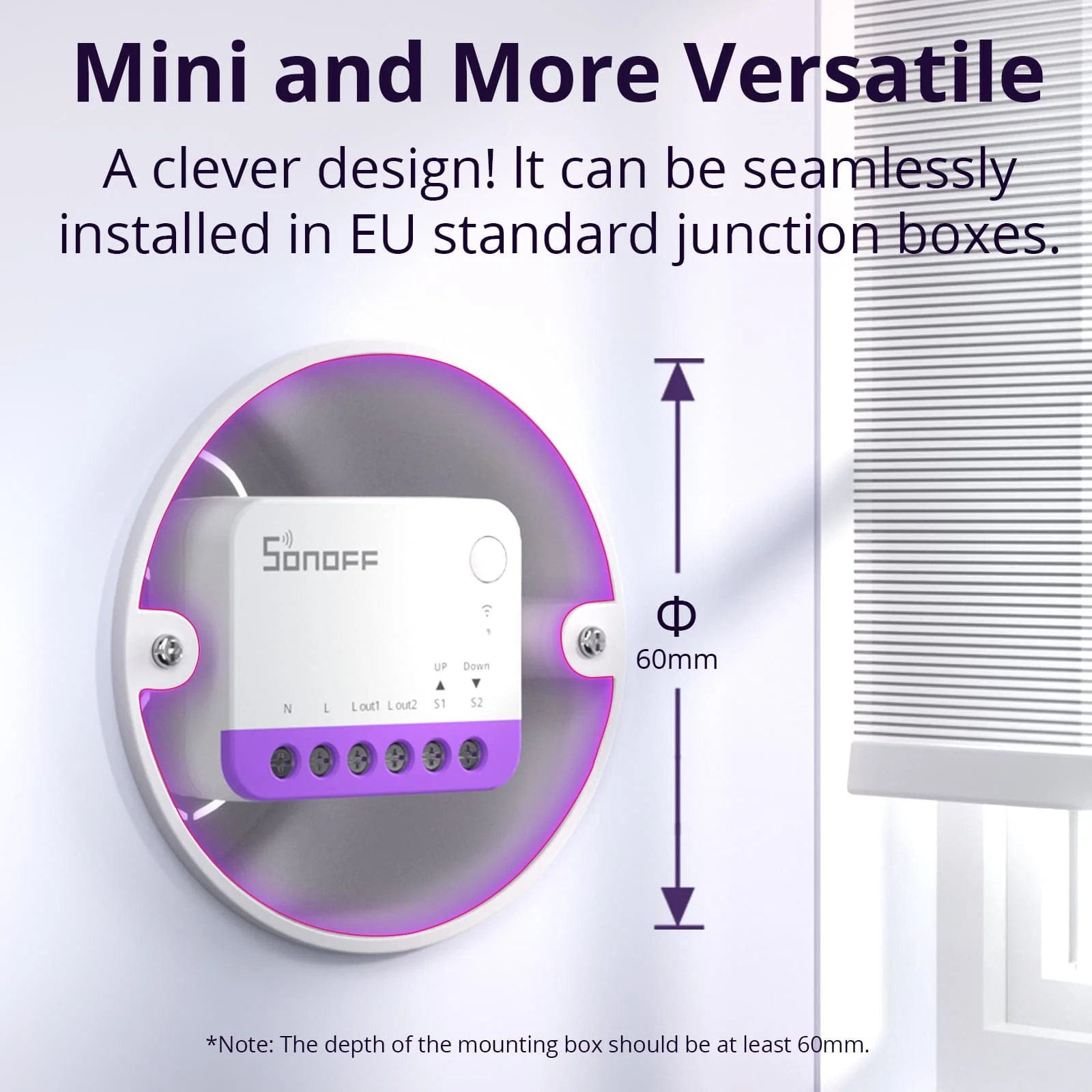 SONOFF Smart Roller Shutter Switch | MINI-RBS - Image 5