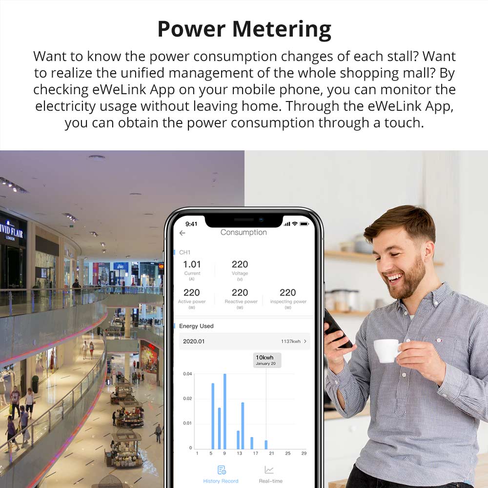 SONOFF Smart Stackable Power Meter | SPM - Image 4