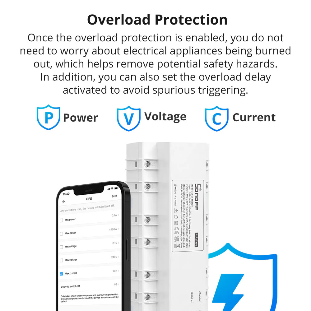 SONOFF Smart Stackable Power Meter | SPM - Image 7