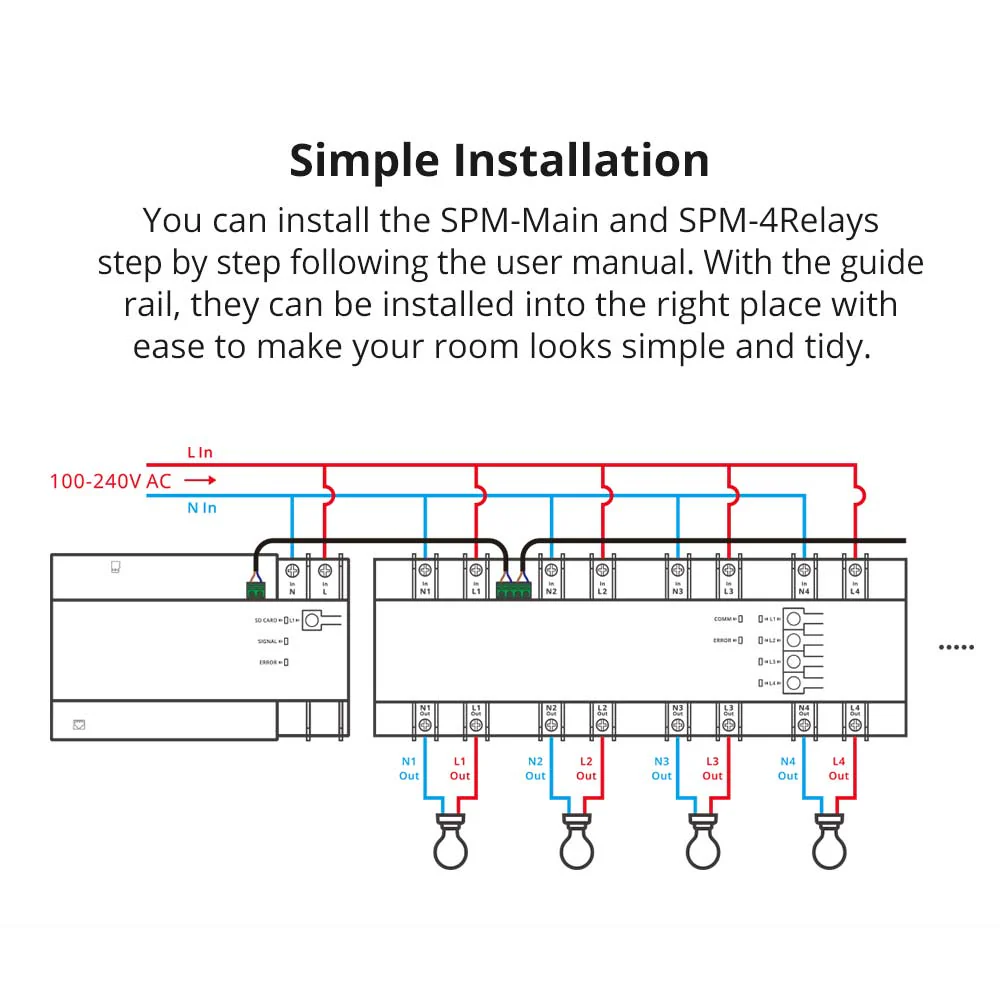 SONOFF Smart Stackable Power Meter | SPM - Image 8