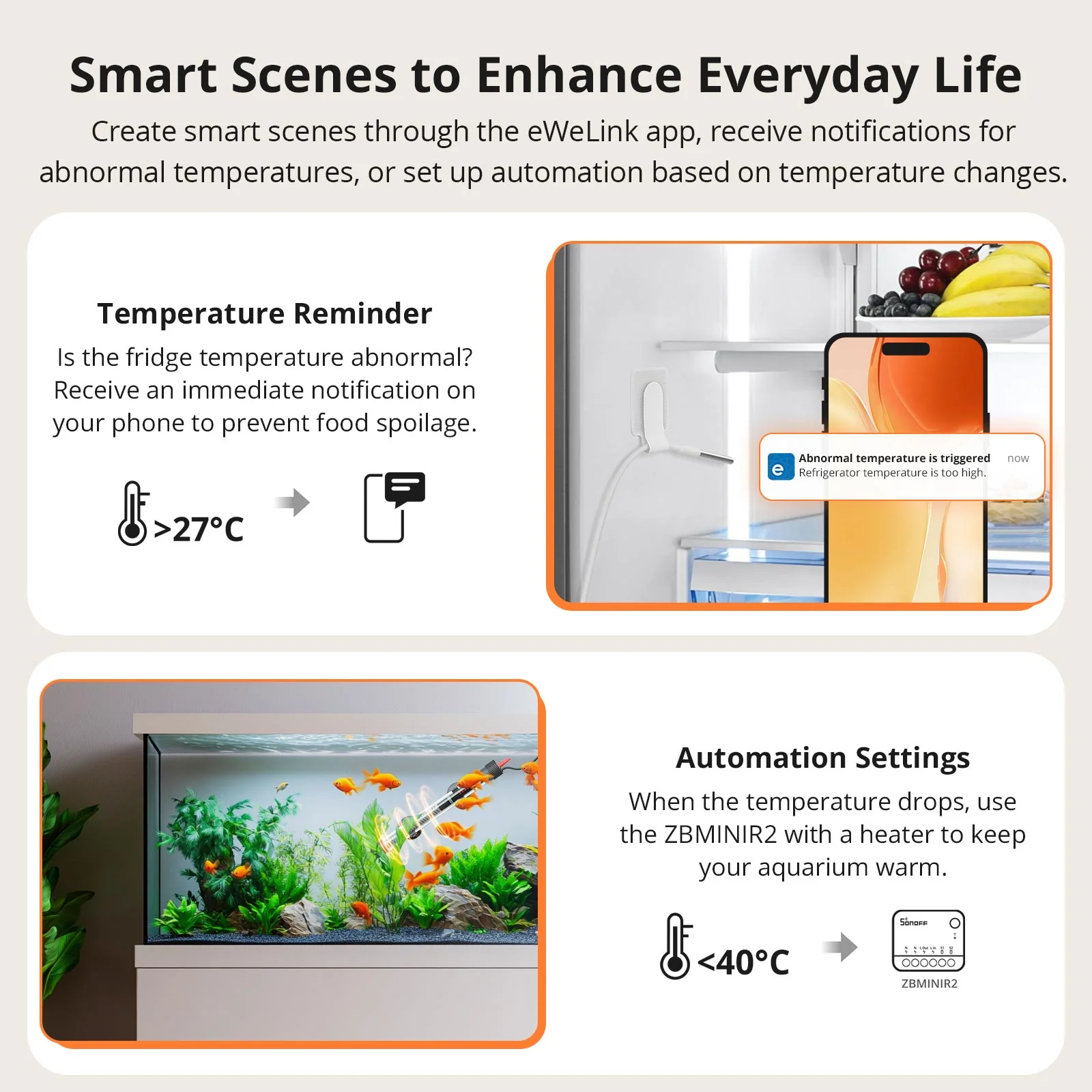 SONOFF SNZB-02LD IP65 Zigbee LCD Smart Thermometer (Probe Version) - Image 5