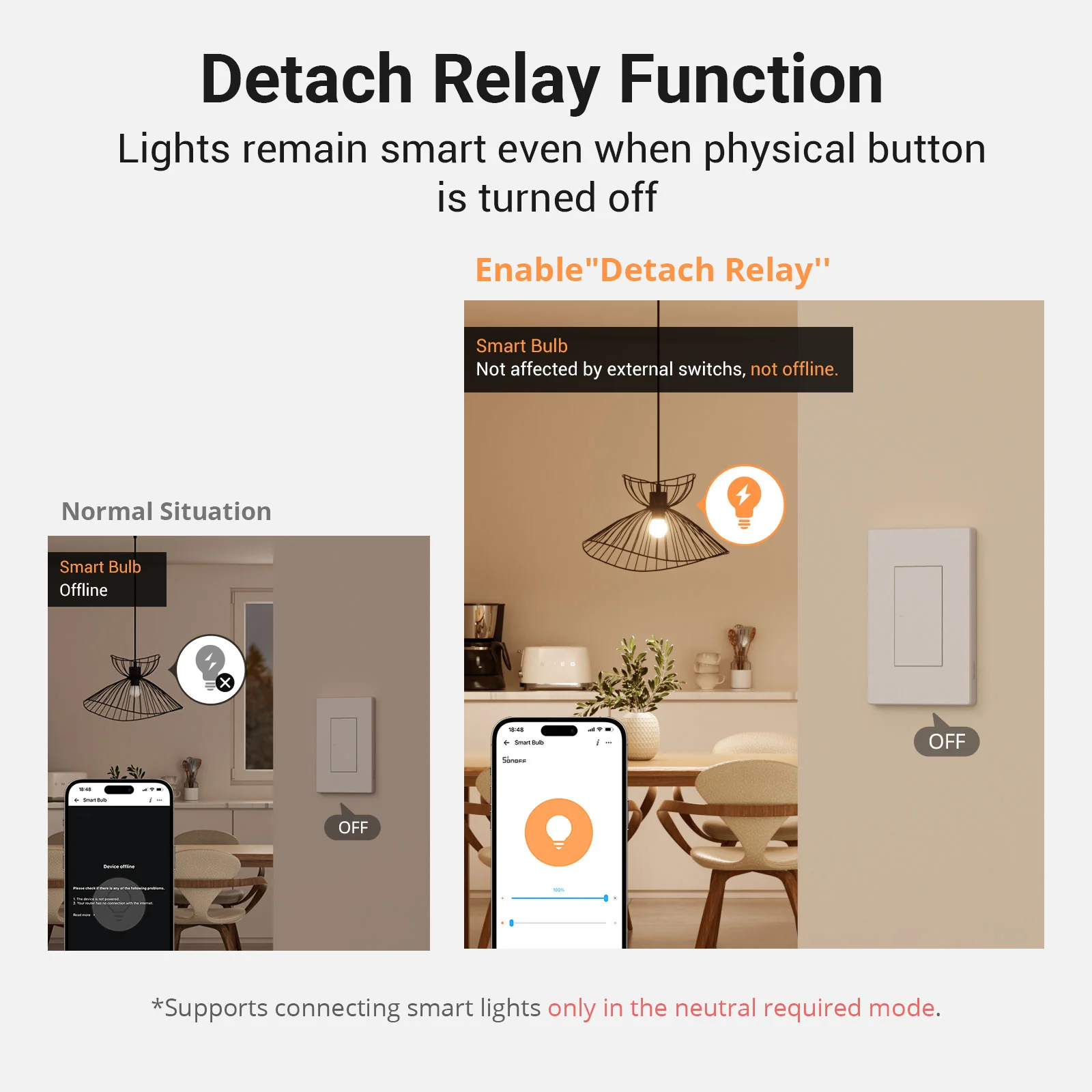 SONOFF SwitchMan Zigbee Smart Wall Switch | ZBM5 - Image 9