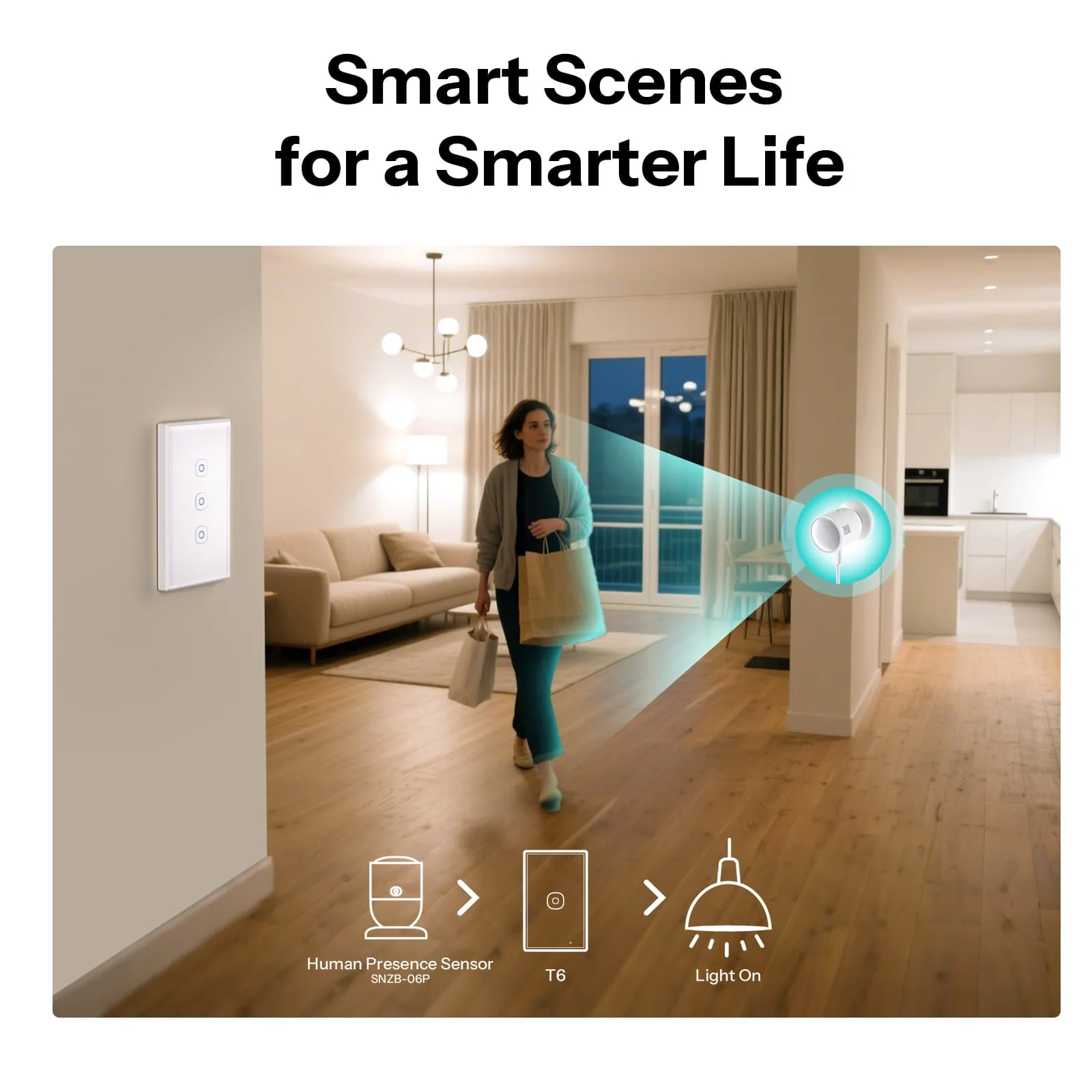 SONOFF TX Gen2 Smart Touch Wall Switch | T6 120 Type - Image 10