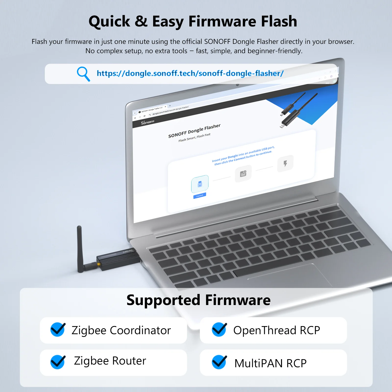 SONOFF Zigbee 3.0 USB Dongle Plus | ZBDongle-E - Image 8