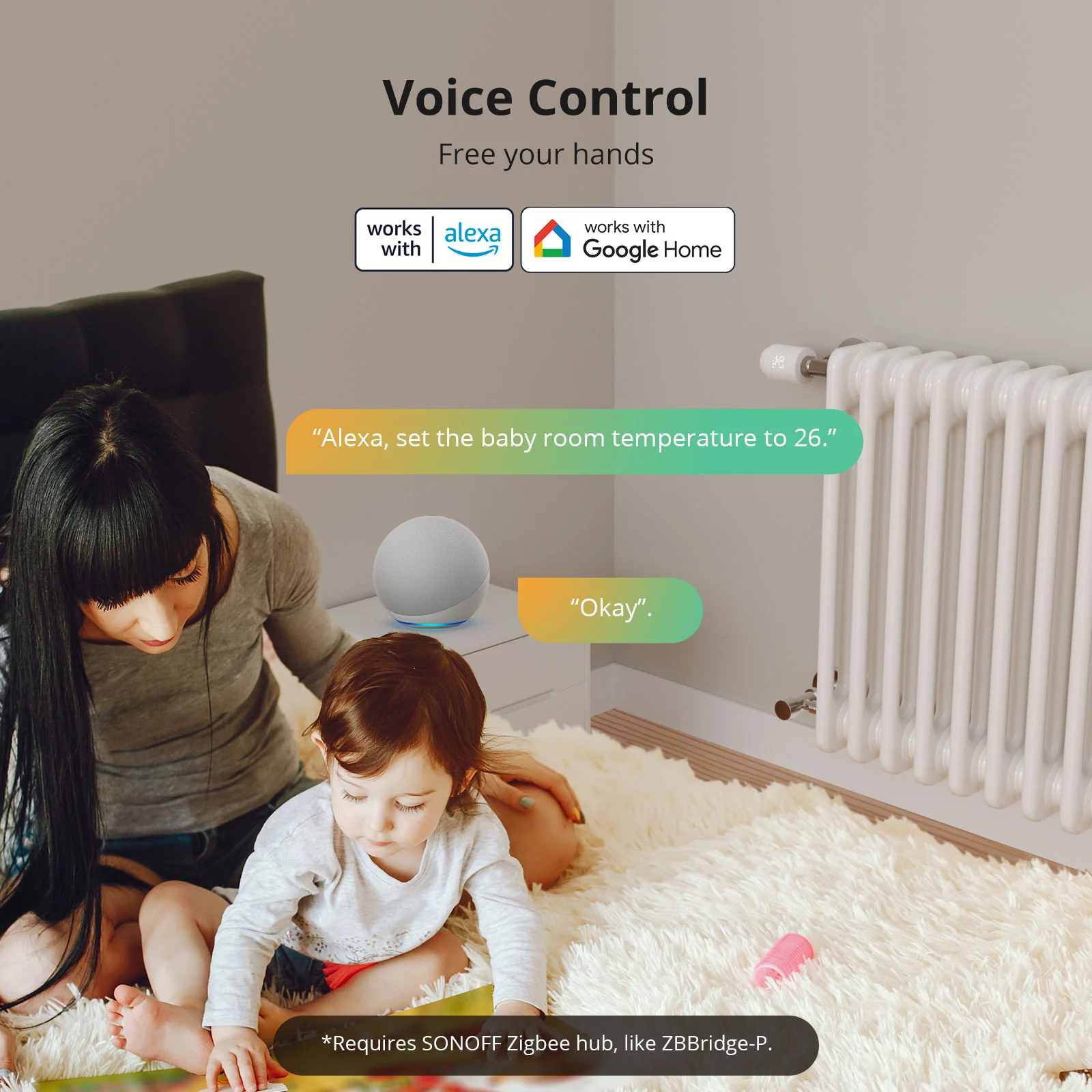 SONOFF Zigbee Thermostatic Radiator Valve | TRVZB - Image 9